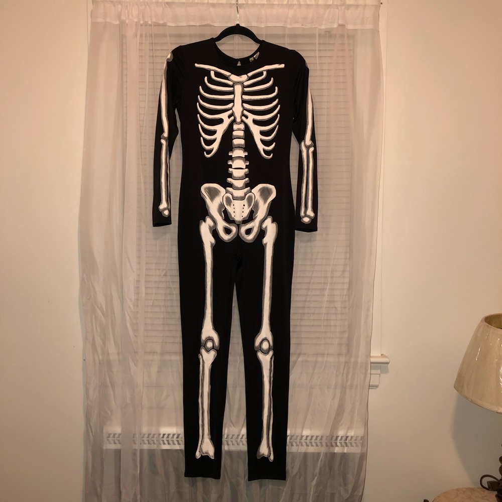 NWT Halloween skeleton jumpsuit costume